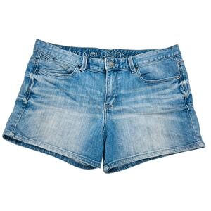 Calvin Klein Jeans Denim Blue Jean Boyfriend Shorts‎ 31/12 Casual Preppy Summer